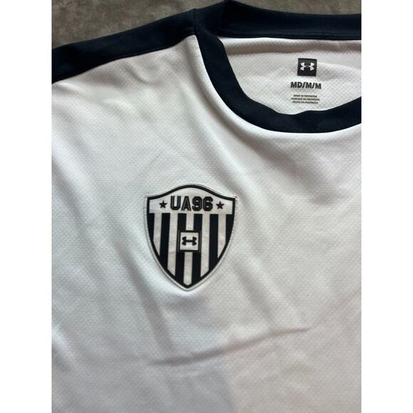 Men’s‎ UNDER ARMOUR UA96 Exclusive Collection Size M medium White/blue - Picture 3 of 7